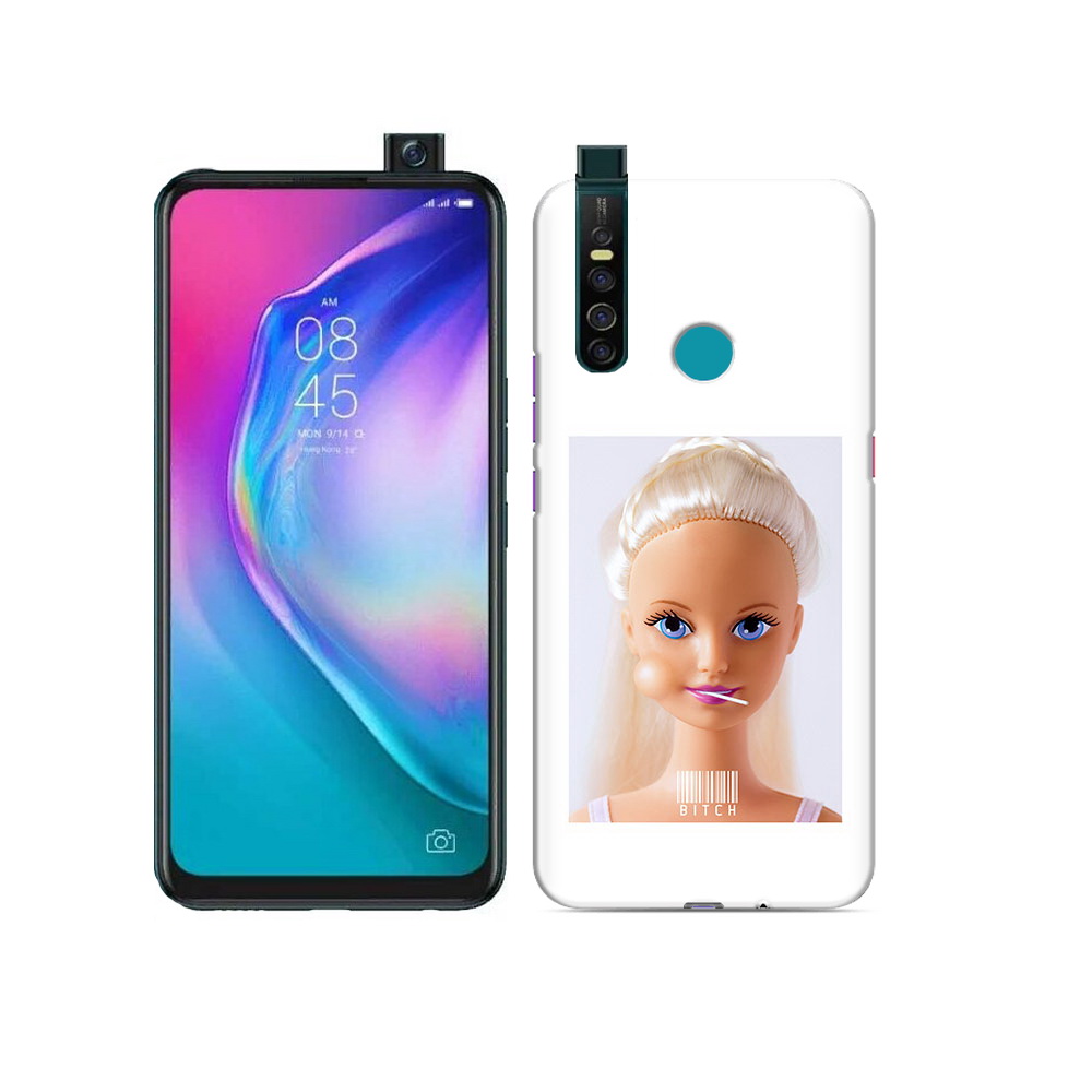 

Чехол MyPads Tocco для Tecno Camon 15 Pro барби, Прозрачный, Tocco