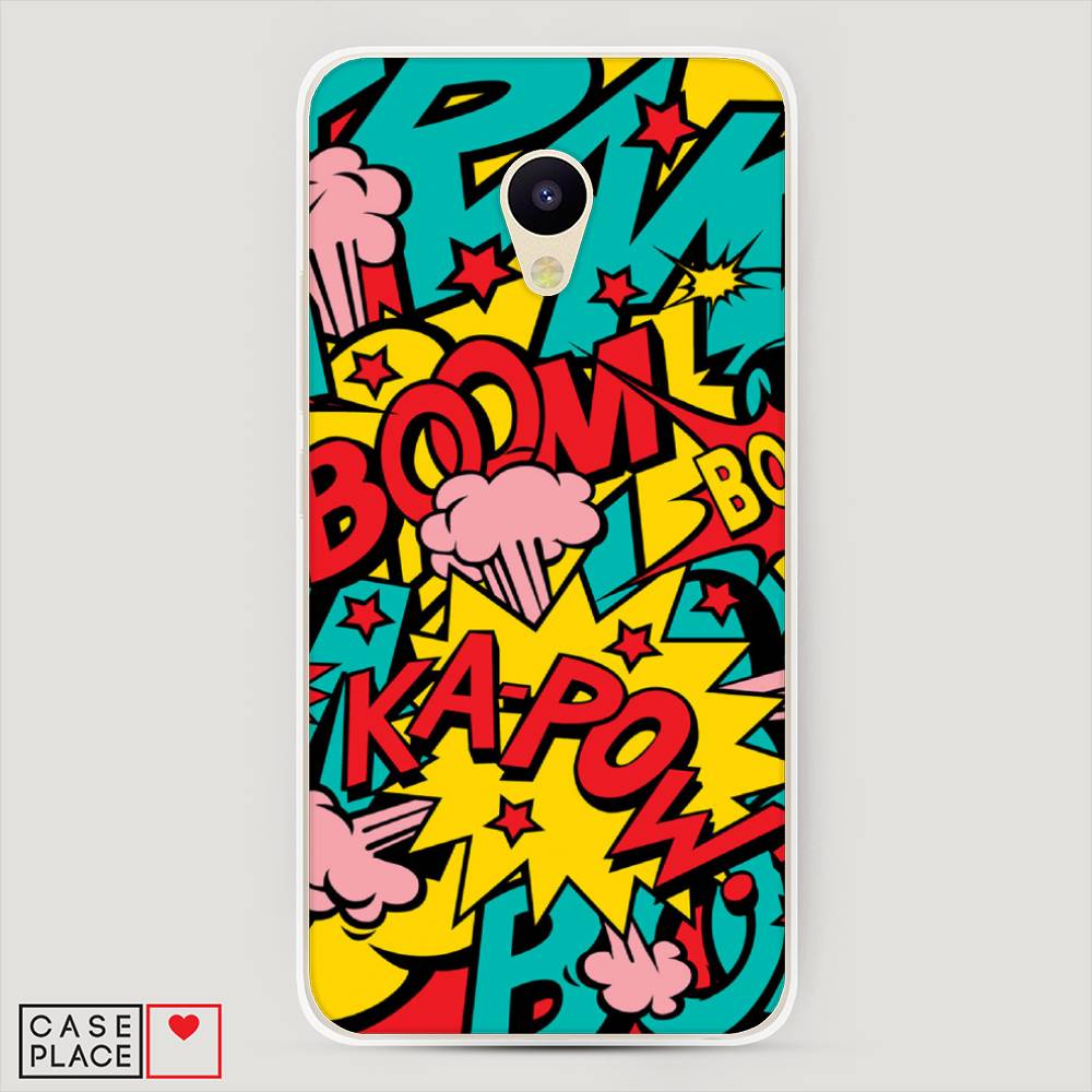 

Чехол Awog на Meizu M5c "Постер pop art", Голубой;желтый;красный, 72350-9