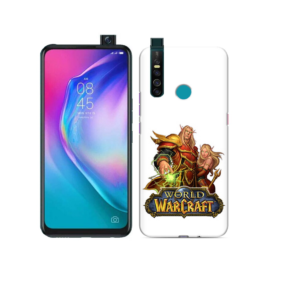 

Чехол MyPads Tocco для Tecno Camon 15 Pro варкрафт2, Прозрачный, Tocco