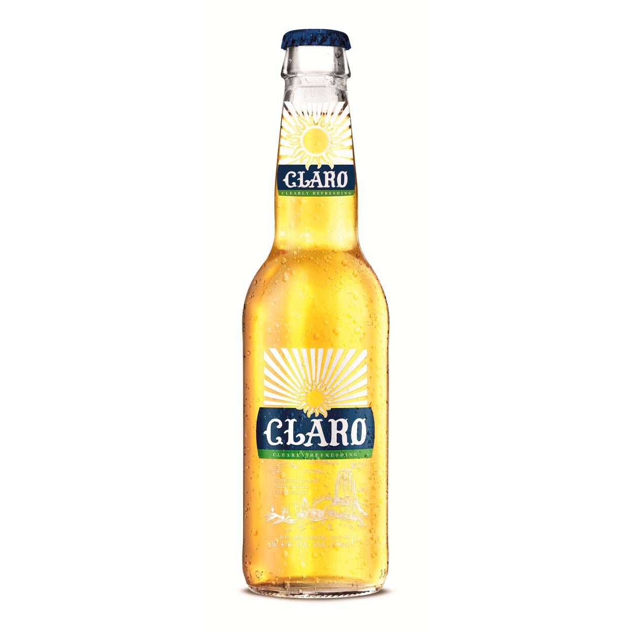 

Пиво Claro светлое фильтрованное пастеризованное 4,6% 0,33 л