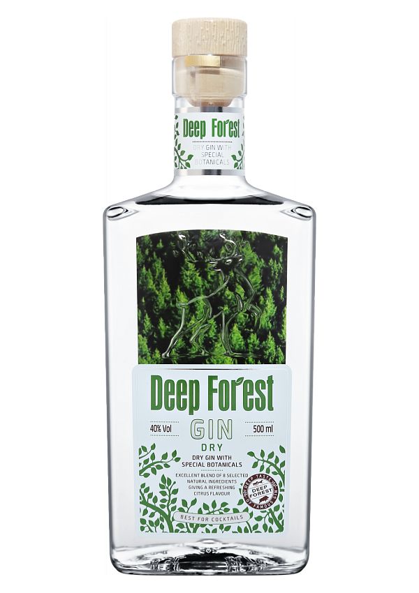 

Джин КВКЗ Deep Forest Gin Dry 500 мл