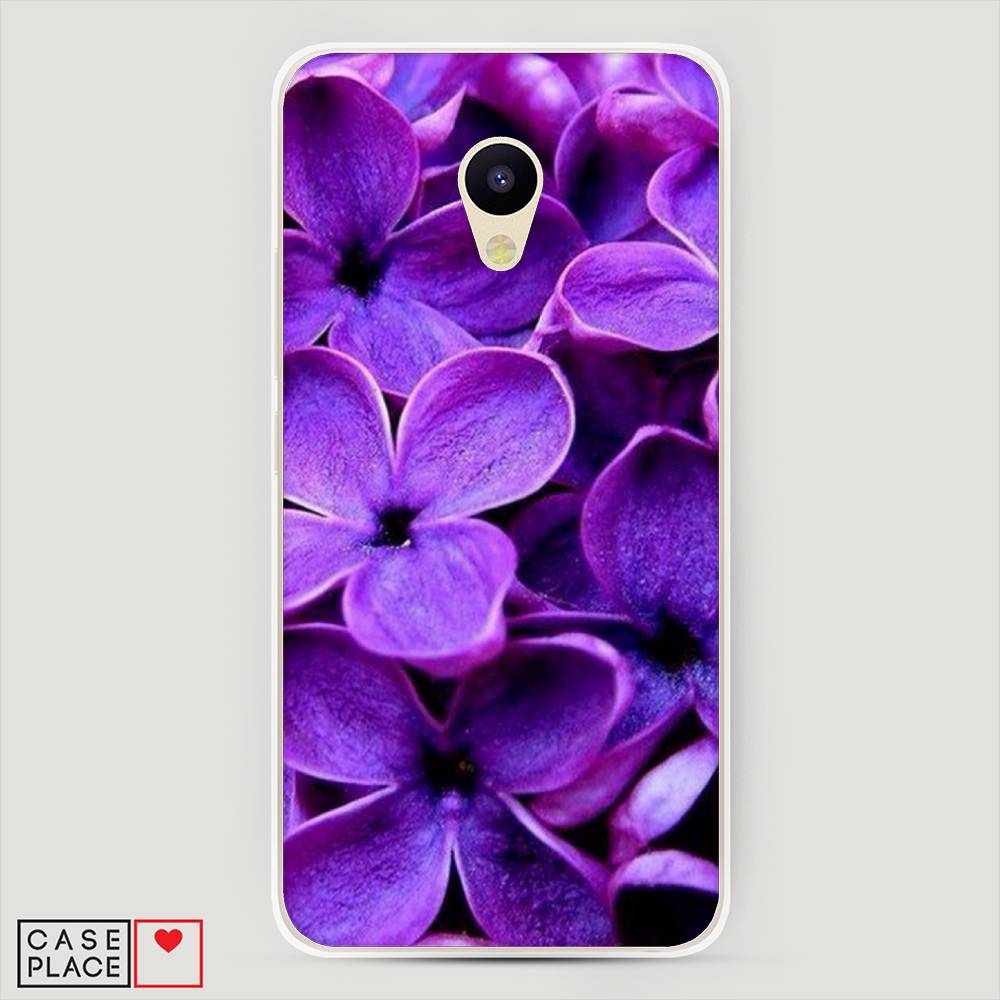 

Чехол Awog "Сирень крупная" для Meizu M5c, 72350-8