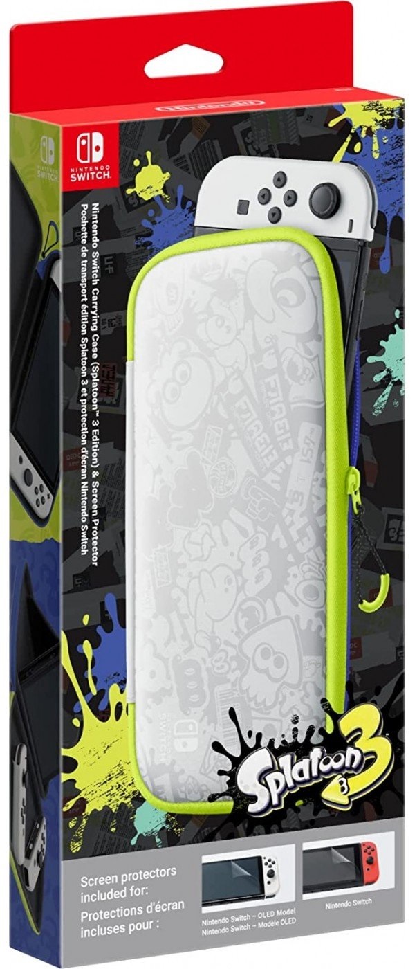 

Защитная пленка, чехол для приставки Nintendo Splatoon 3 Edition для Nintendo Switch OLED, Разноцветный, Splatoon 3 Edition