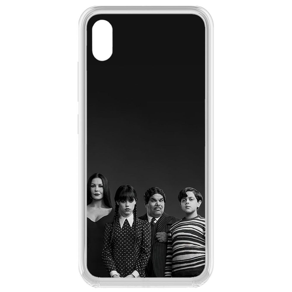 

Чехол-накладка Krutoff Clear Case Уэнсдей Аддамс - Семейка Аддамс для Vivo Y91c