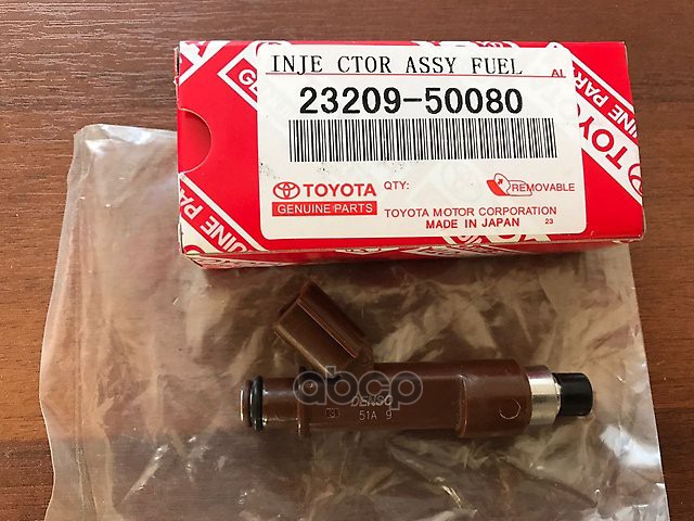 

TOYOTA Форсунка топливная 2UZFE 4RUNNER/LC100/GX470/LC200 07-