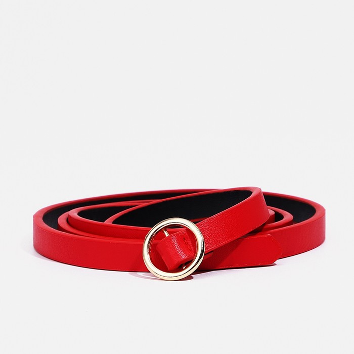 

Ремень женский NoBrand 9709180 красный, 100 см