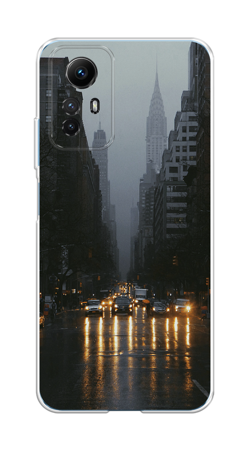 

Чехол Homey на Xiaomi Redmi Note 12S "Дождливый Нью Йорк", Черный;серый, 318950-1