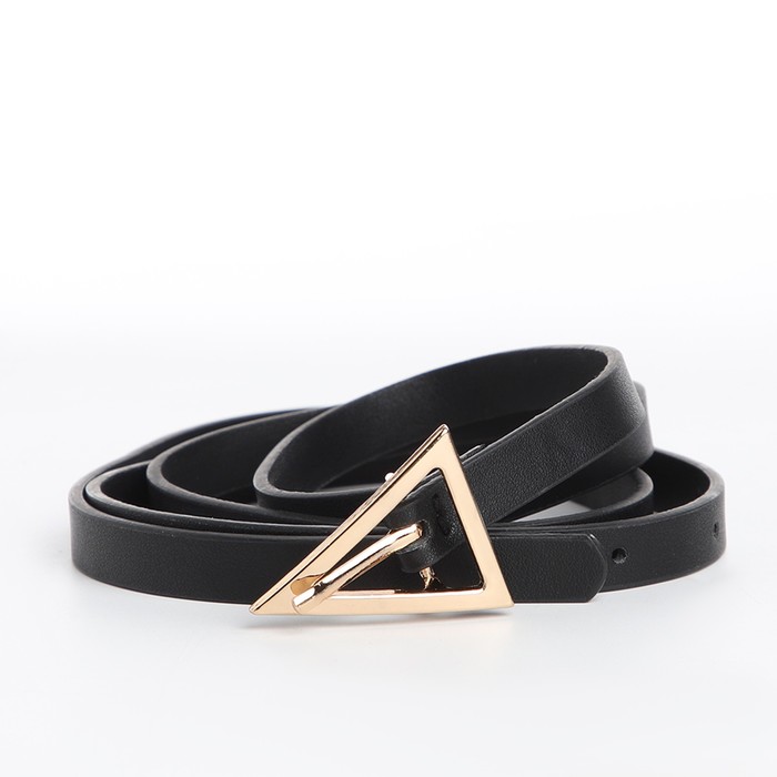 

Ремень женский NoBrand 10103788 черный, 115 см
