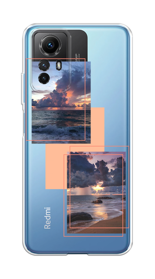 

Чехол Homey на Xiaomi Redmi Note 12S "Sky collage", Розовый;прозрачный;синий, 318950-1