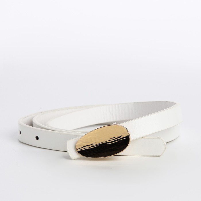 

Ремень женский NoBrand 9720579 белый, 110 см