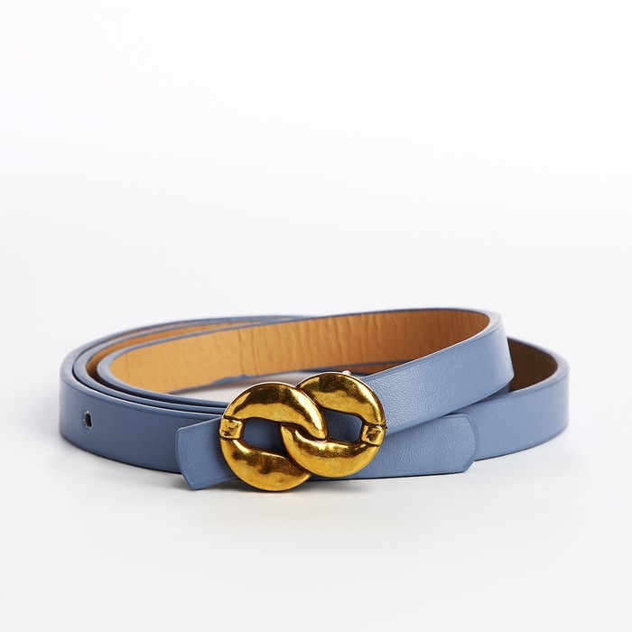 

Ремень женский NoBrand 9720563 голубой, 110 см