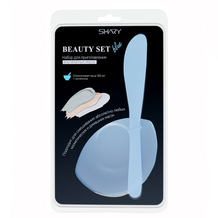 фото Набор для приготовления масок shary beauty set blue