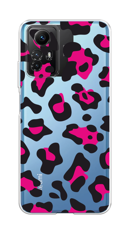 

Чехол Homey на Xiaomi Redmi Note 12S "Pink cow spots", Черный;розовый, 318950-1