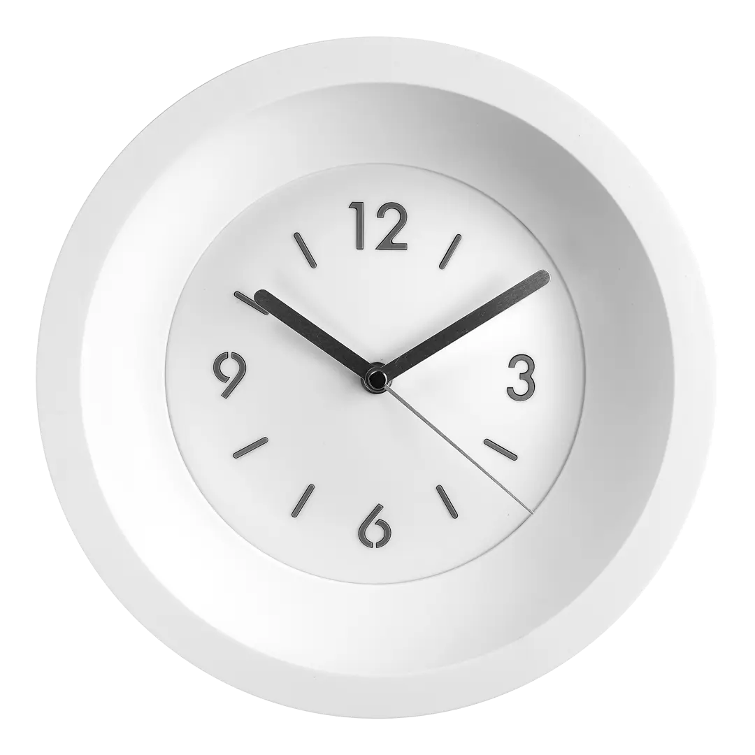 Часы настенные Troykatime «Орбита» 25.5 см цвет белый