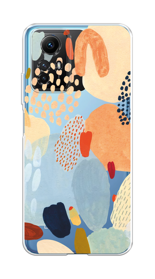 

Чехол Homey на Xiaomi Redmi Note 12S "Необычная абстракция", Бежевый;голубой, 318950-1