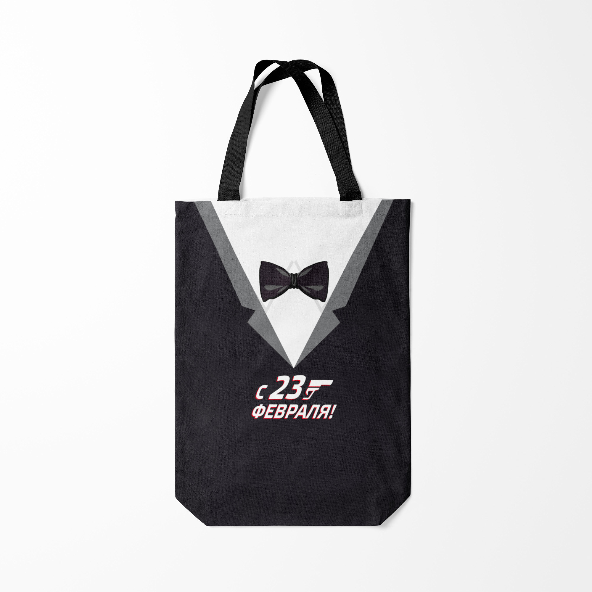 

Сумка шoппер унисекс Burnettie агент 007, черный, агент 007