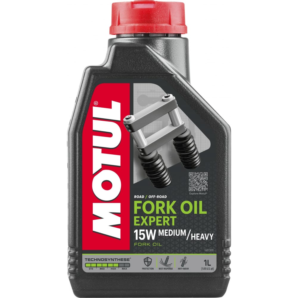 

Вилочное и амортизаторное масло FORK OIL EXP M/H 15W 1 л MOTUL 105931
