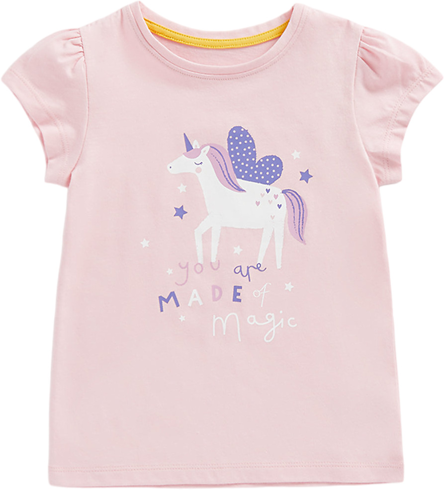 Футболка детская Mothercare T-shirt, розовый, 86