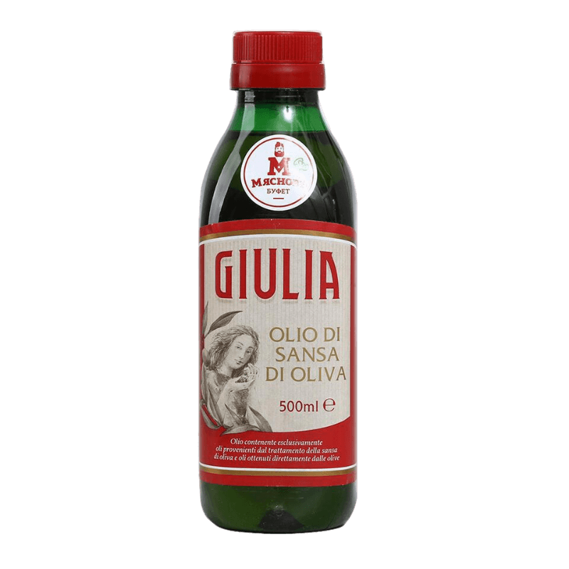 

Масло оливковое МясновЪ БУФЕТ Giulia рафинированное с добавлением нерафинированного 0,5 л