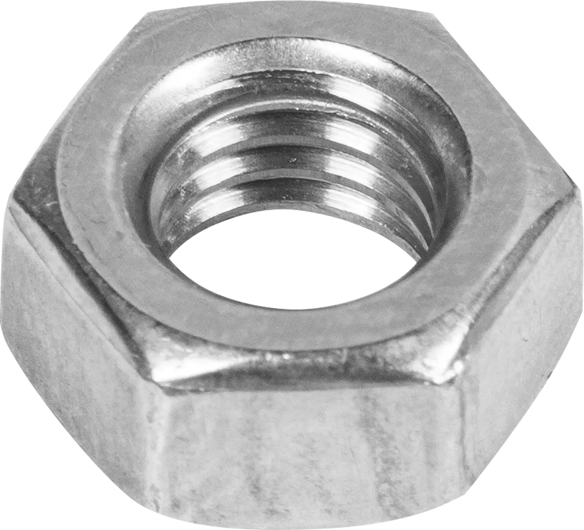 Гайка шестигранная М8, DIN 934, нержавеющая сталь, 15 шт.