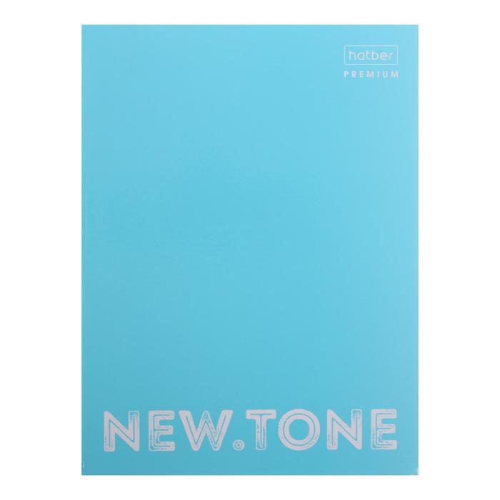 

Hatber Тетрадь на 4-х кольцах А4, 80л. в клетку NEWtone PASTEL Незабудка
