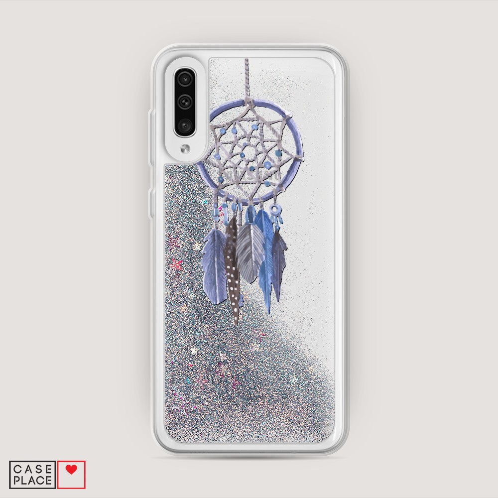 

Чехол Awog на Samsung Galaxy A30s/A50 "Синий ловец снов акварель", Разноцветный, 28891-1