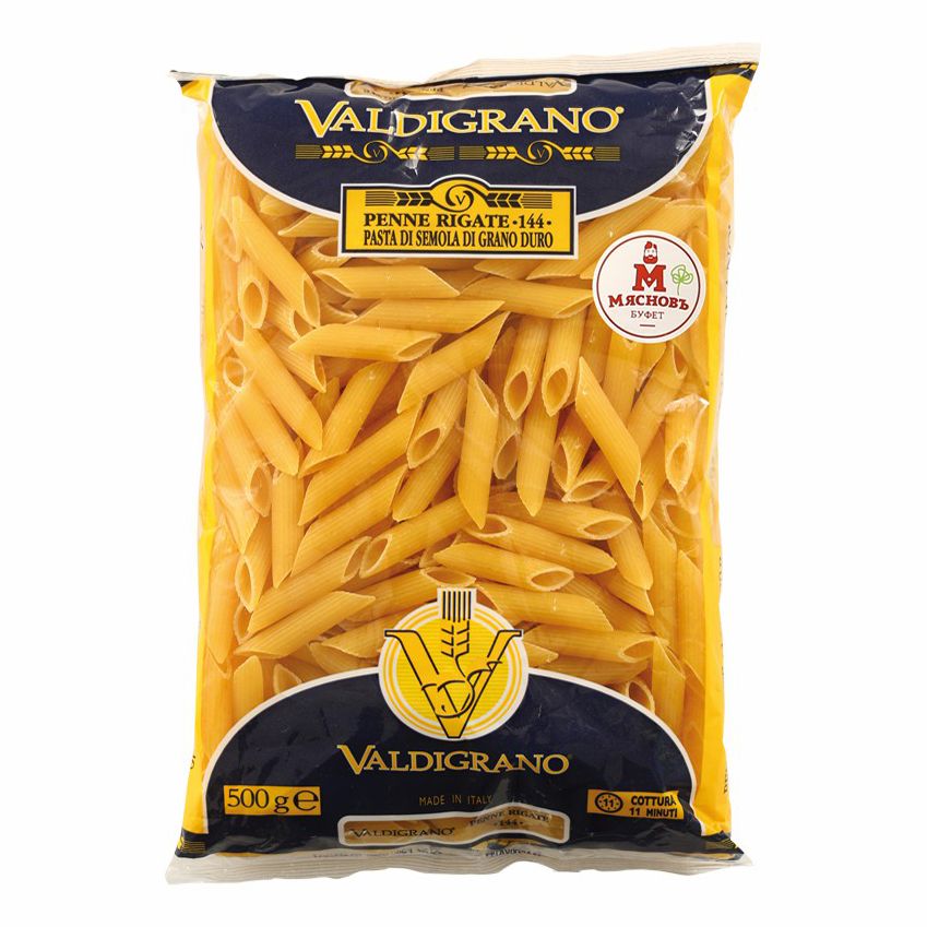 

Макаронные изделия Valdigrano № 144 Пенне Ригате 500 г