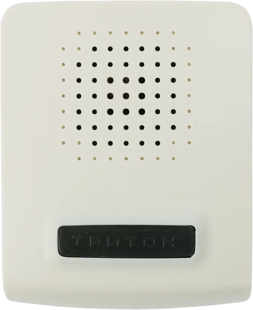 Дверной звонок проводной Тритон Сверчок СВ-05 220 В 1 мелодия цвет белый кпб мелодия белый р евро п 180