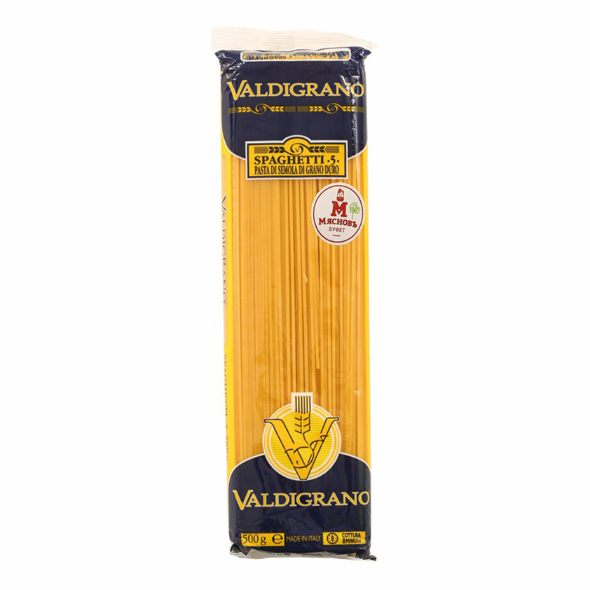 Макаронные изделия Valdigrano № 5 Спагетти 500 г