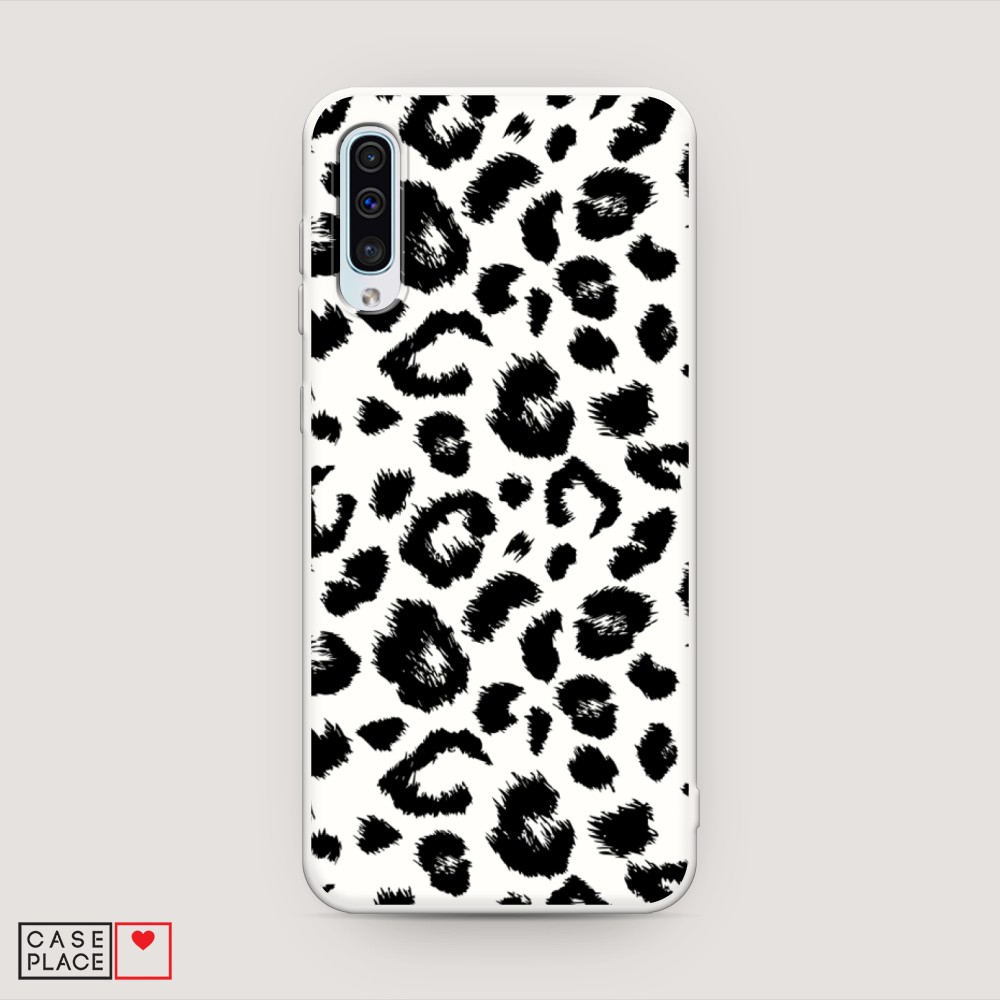 

Матовый силиконовый чехол "Окрас леопарда фон" на Samsung Galaxy A30s