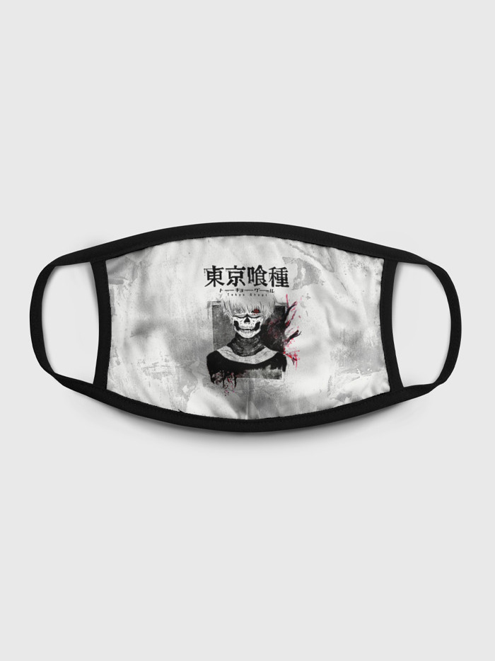 

Многоразовая маска унисекс Burnettie Kaneki Ken, Разноцветный, Kaneki Ken