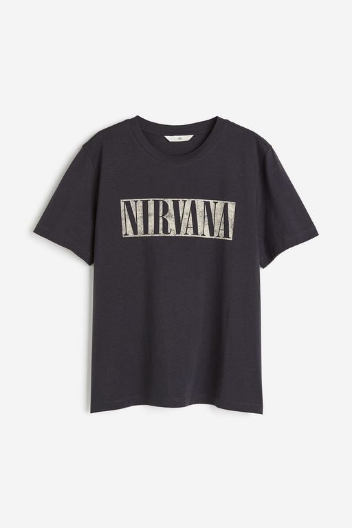 

Футболка женская H&M 0762470 серая 2XL, Серый, 0762470