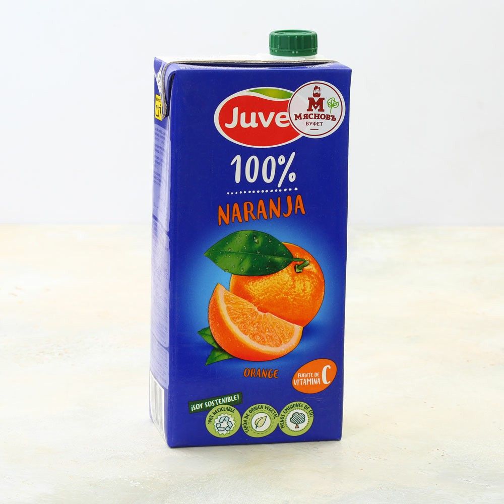 Сок Juver апельсиновый 1 л 199₽