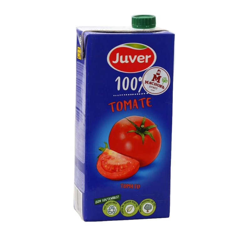 Сок Juver томатный 1 л