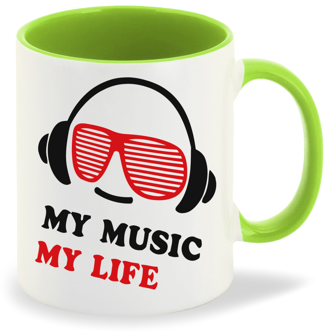 

Кружка CoolPodarok My music My life Моя музыка моя жизнь, My music My life Моя музыка моя жизнь