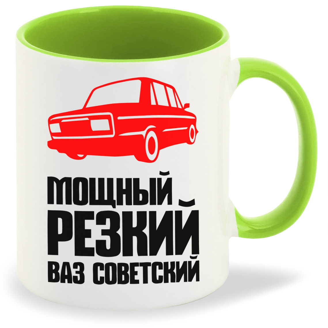 

Кружка CoolPodarok мощный резкий ваз советский, мощный резкий ваз советский