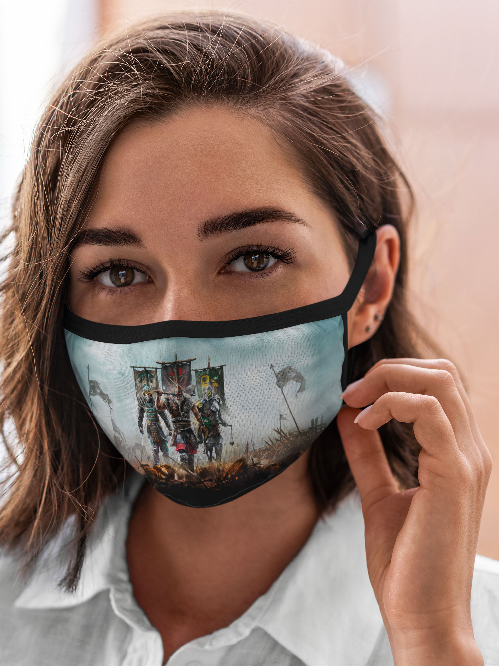 

Многоразовая маска унисекс Burnettie Разные Игры For Honor, Разноцветный, Разные Игры For Honor