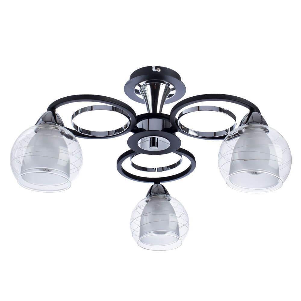 фото Люстра с алисой arte lamp ginevra a1604pl-3bk-a