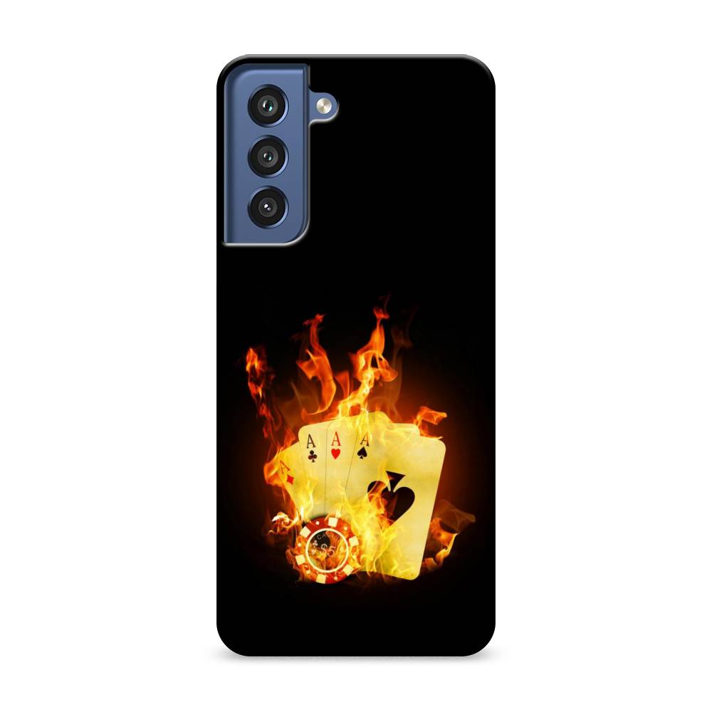 

Чехол Awog "Горящие карты" для Samsung Galaxy S21 FE 5G, 2103020-7