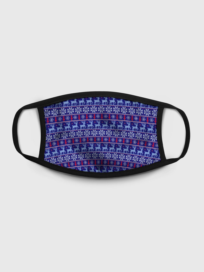 

Многоразовая маска унисекс Burnettie Новый Год, Разноцветный, Новый Год