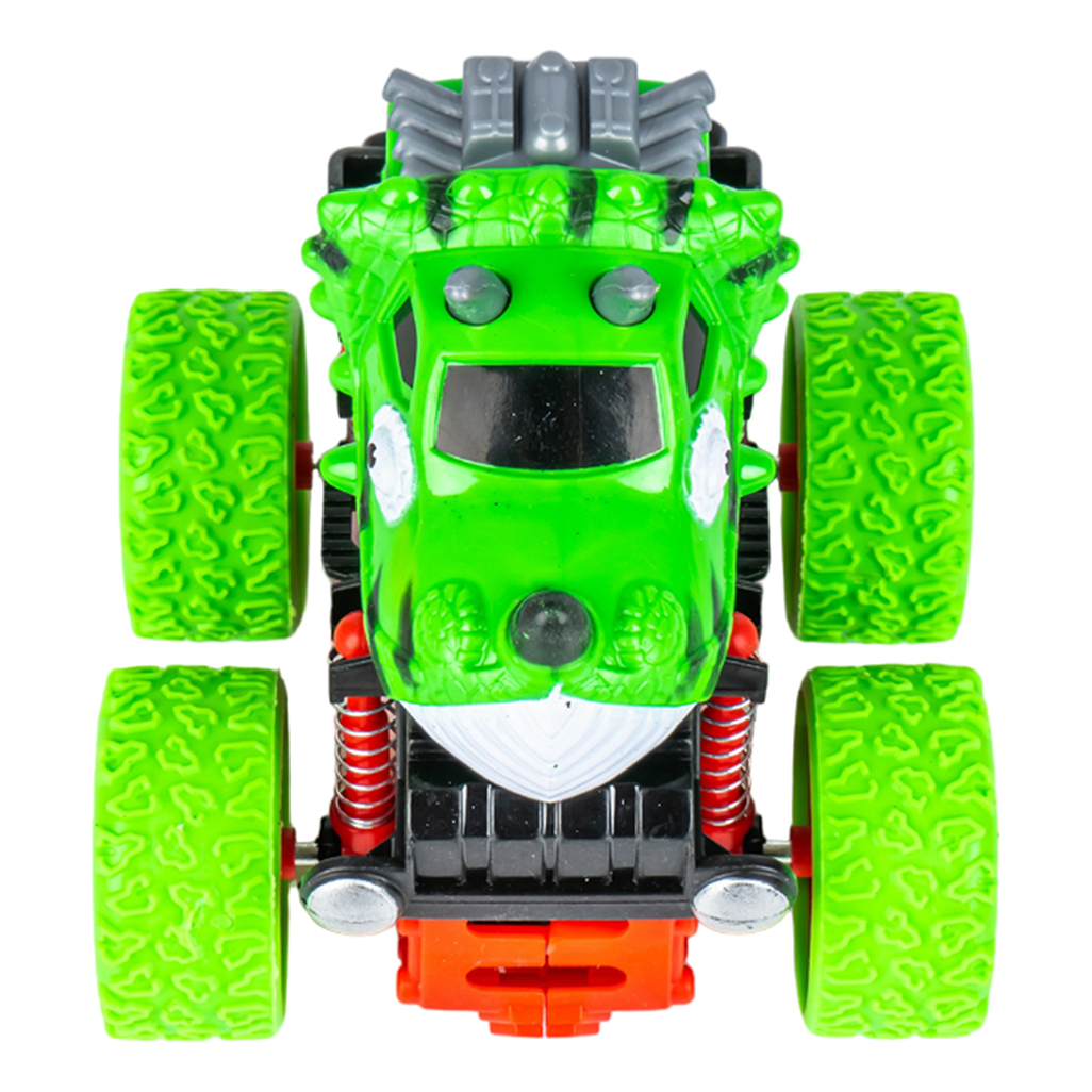 Машинка инерционная KiddieDrive Big Wheels Дино-внедорожник 9 см в ассортименте