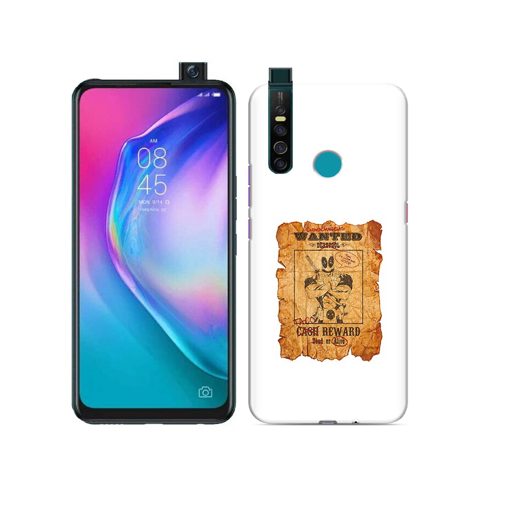 

Чехол MyPads Tocco для Tecno Camon 15 Pro дедпул, Прозрачный, Tocco