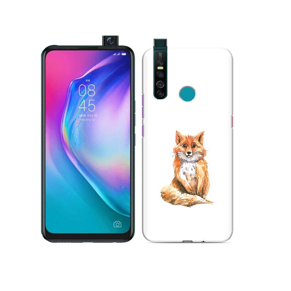 

Чехол MyPads Tocco для Tecno Camon 15 Pro детская лиса, Прозрачный, Tocco