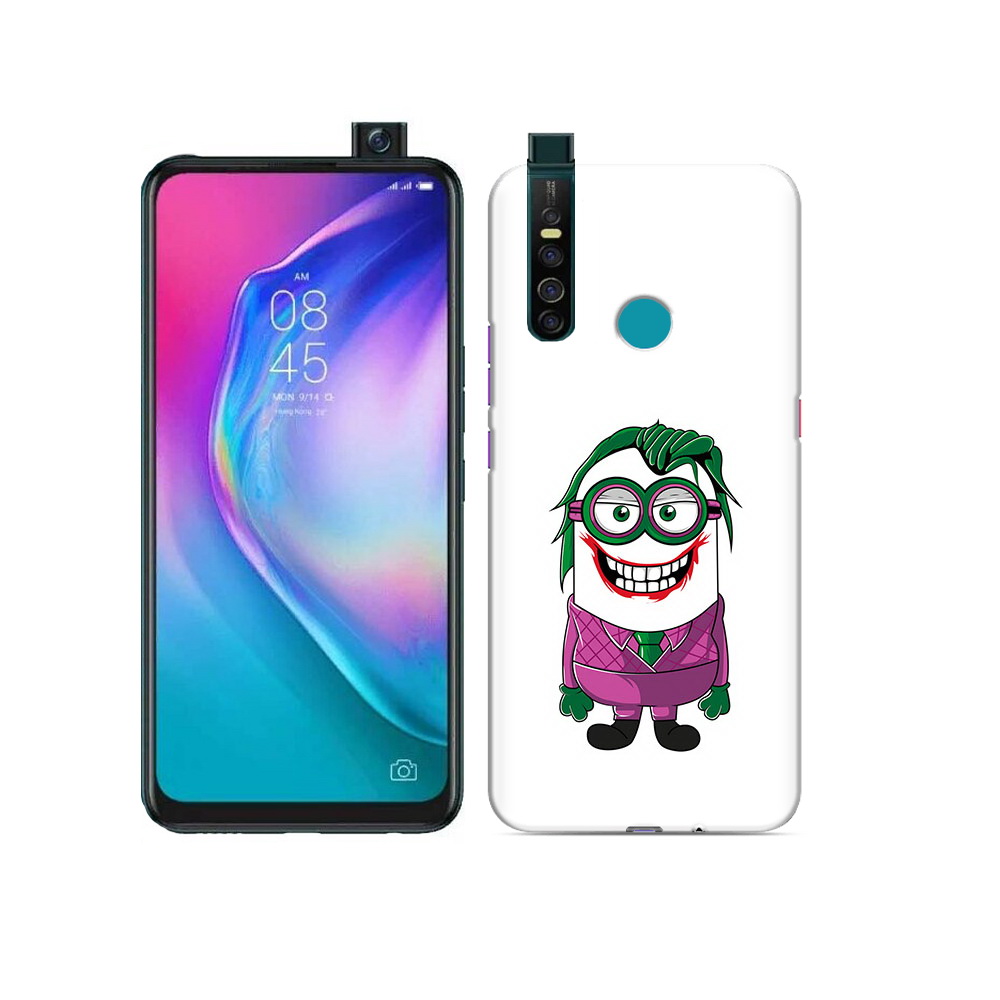 

Чехол MyPads Tocco для Tecno Camon 15 Pro джокер миньон, Прозрачный, Tocco