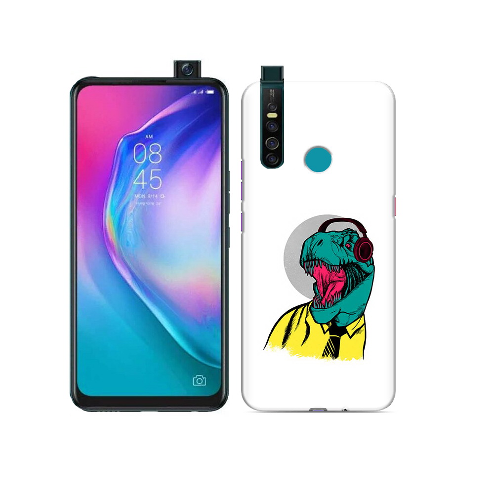 

Чехол MyPads Tocco для Tecno Camon 15 Pro дино, Прозрачный, Tocco