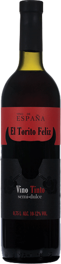 

Вино El Torito Feliz, Tinto Semidulce, 750 мл