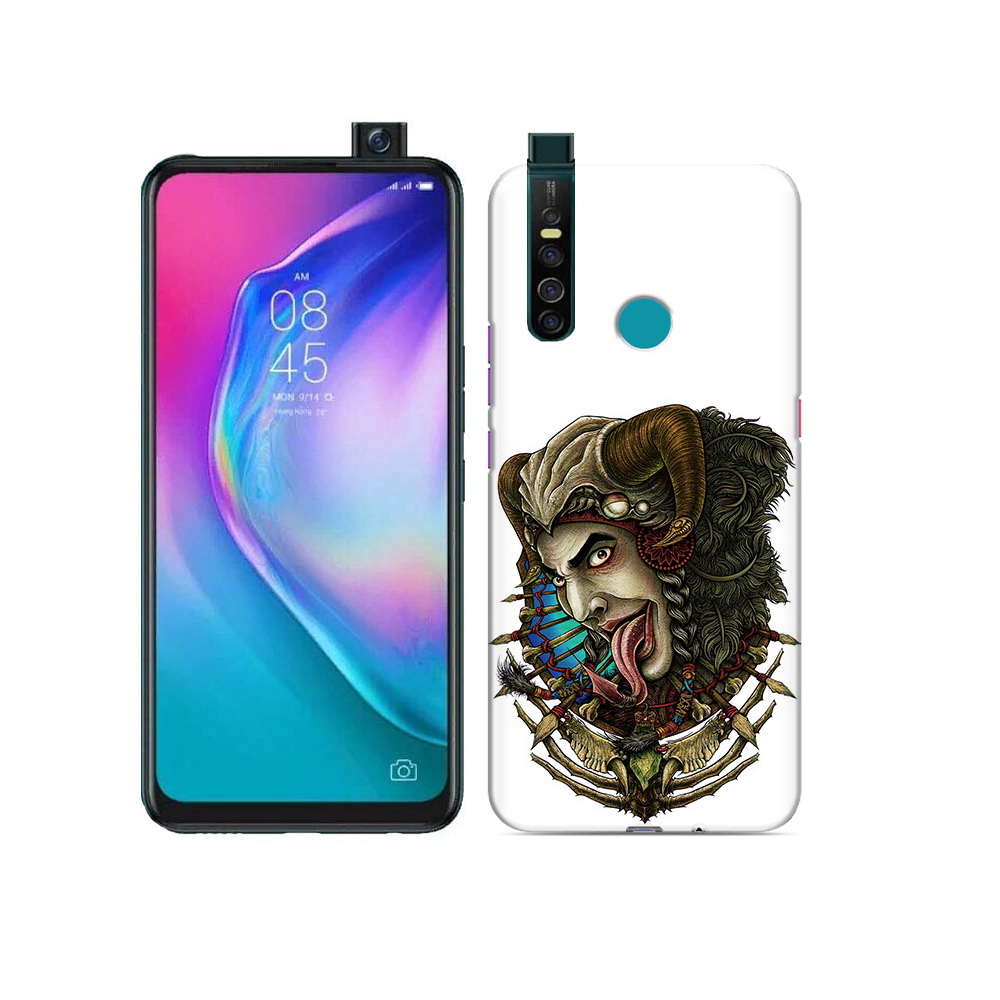 

Чехол MyPads Tocco для Tecno Camon 15 Pro длинный язык, Прозрачный, Tocco