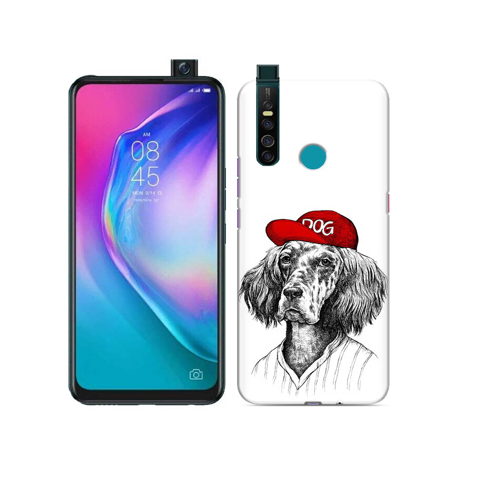 

Чехол MyPads Tocco для Tecno Camon 15 Pro дог, Прозрачный, Tocco