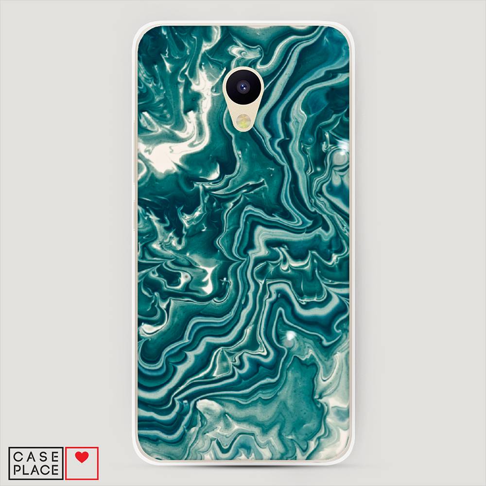 

Чехол Awog на Meizu M5c "Минералы 4", Голубой, 72350-3