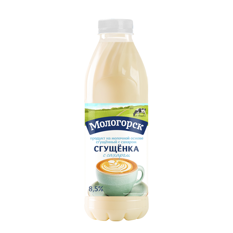 Сгущенный молокосодержащий продукт Мологорск Сгущенка с сахаром 8,5%